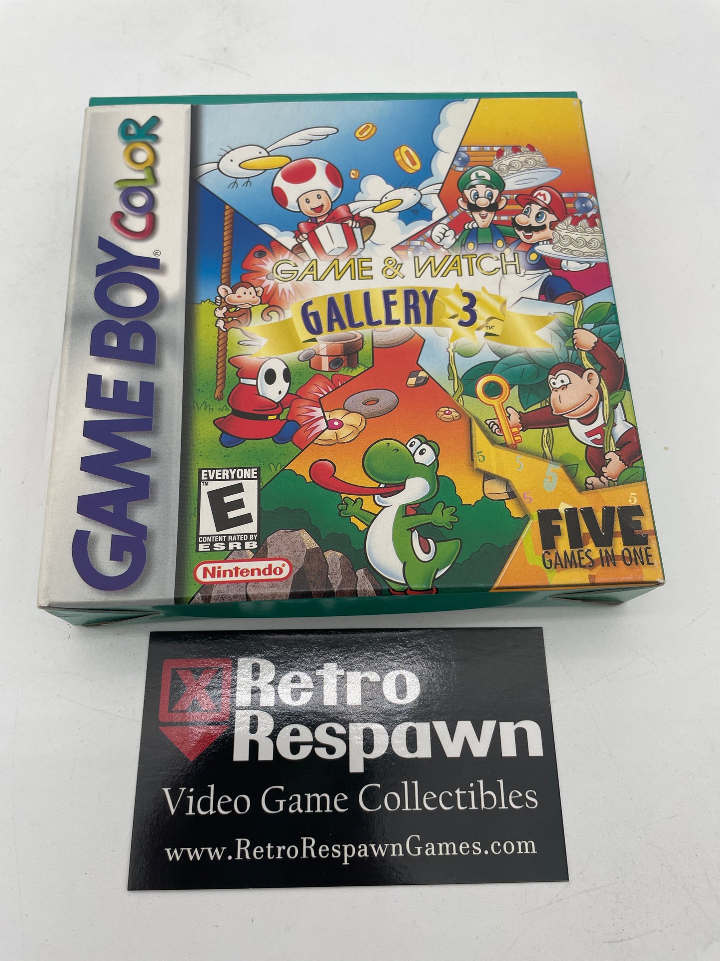 Game and Watch Gallery 3 - GameBoy Color (Complete)
