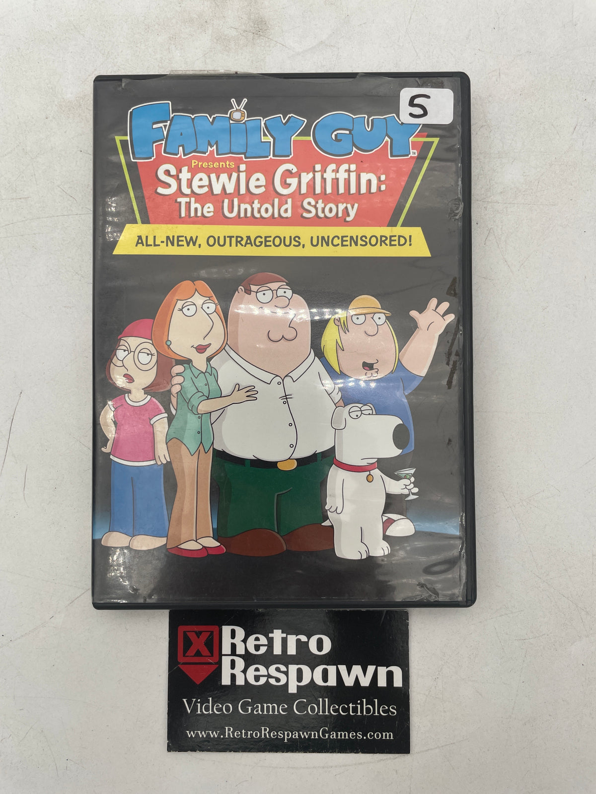 Family Guy Stevie Griffin: The Untold Story - DVD (Complete)