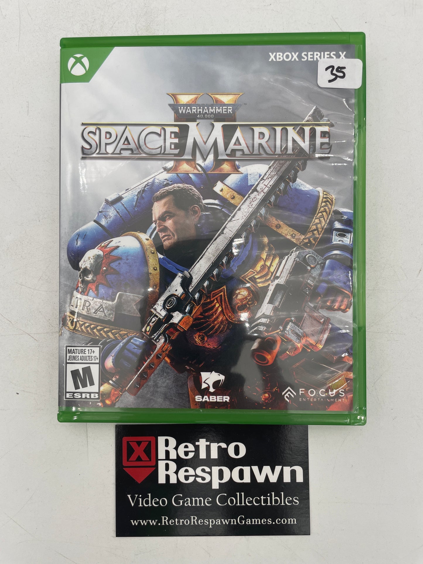 Warhammer 40,000k SpaceMarine ll - Xbox Series X (Complete)