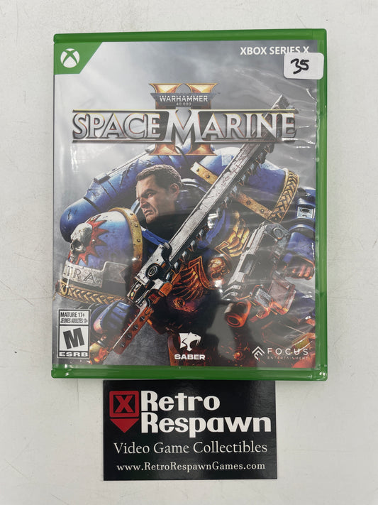 Warhammer 40,000k SpaceMarine ll - Xbox Series X (Complete)