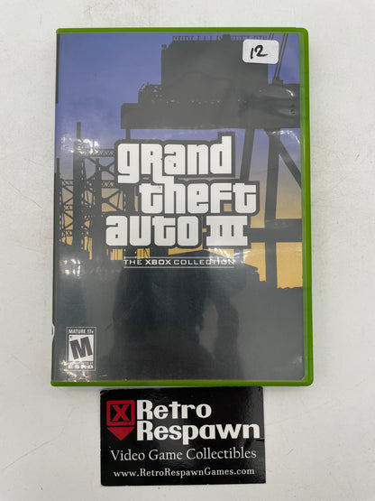 Grand Theft Auto III - Xbox (Complete)