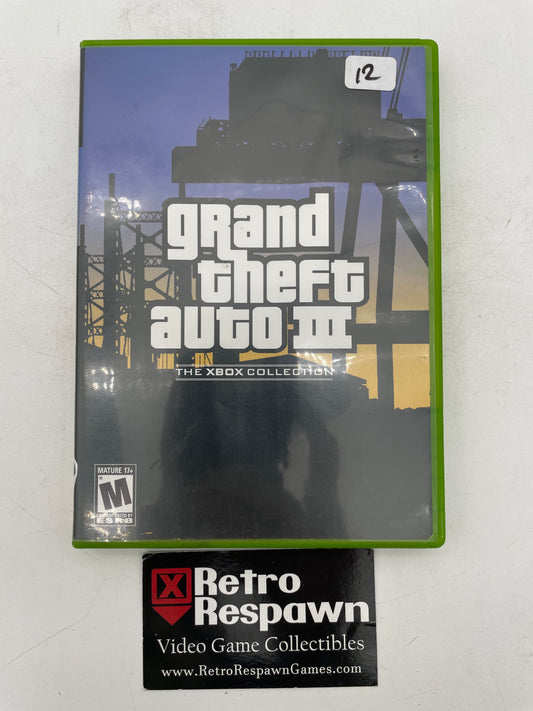 Grand Theft Auto III - Xbox (Complete)