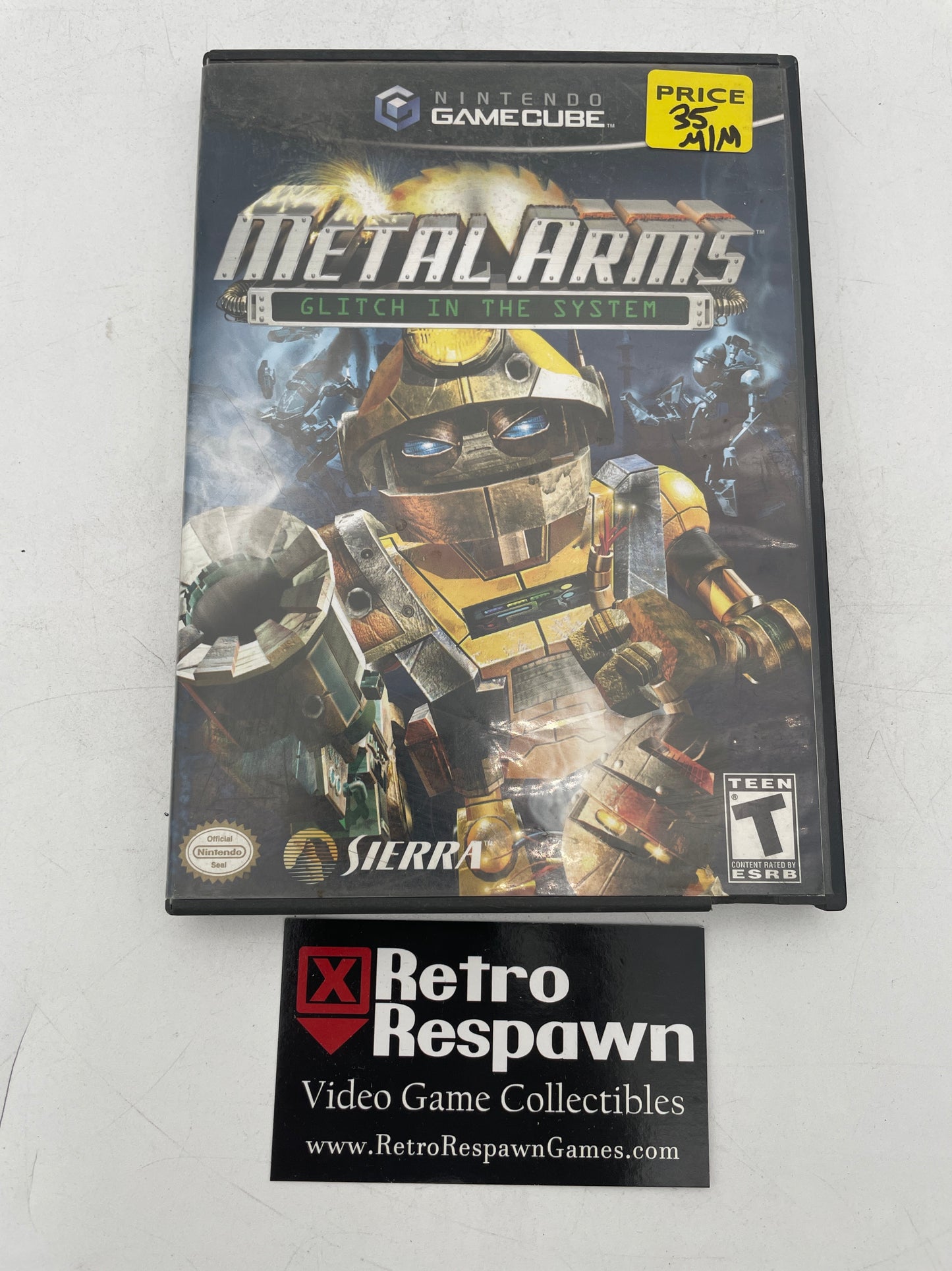 Metal Arms Glitch in the System - Gamecube (Missing Manual)