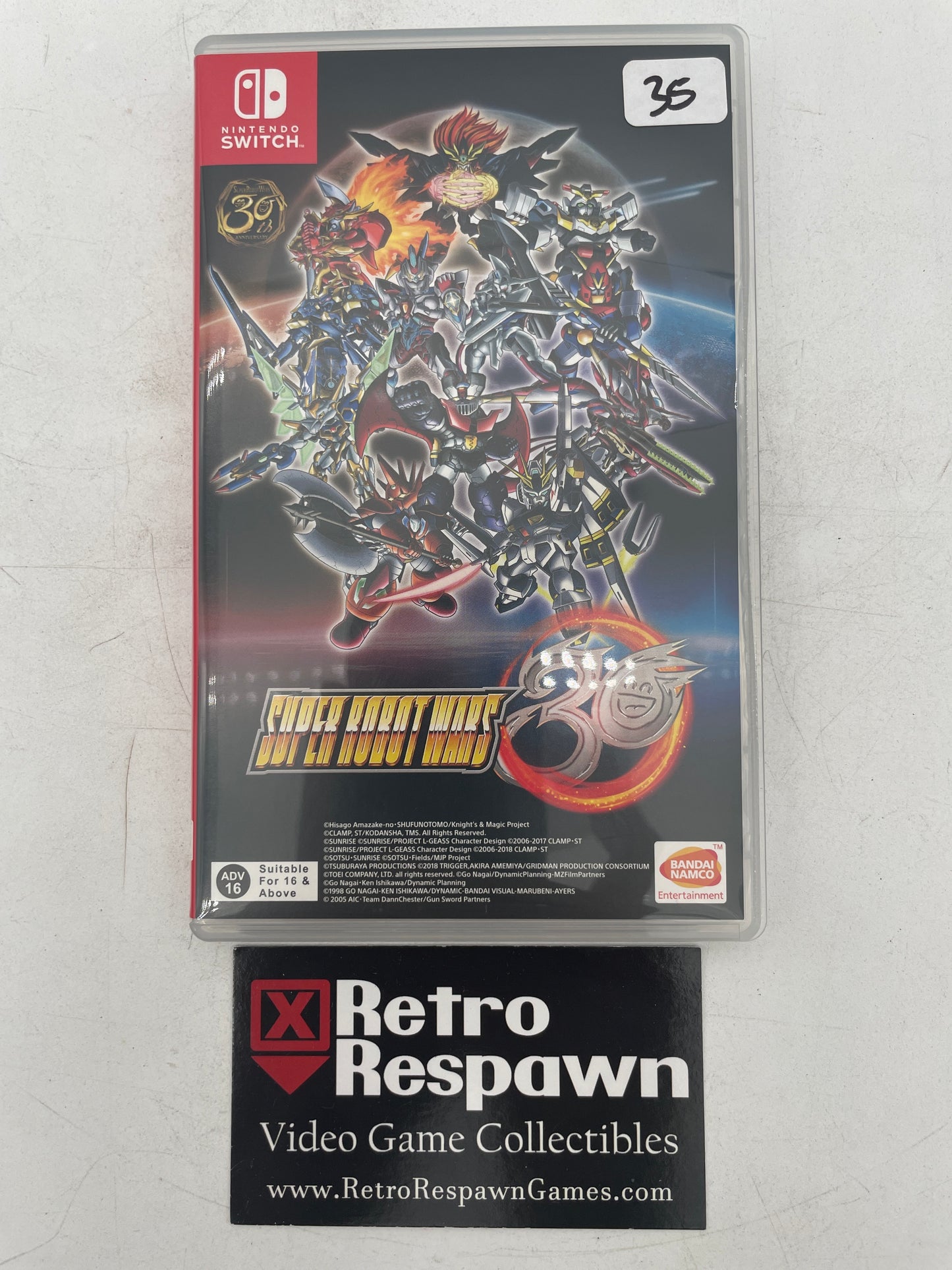 Super Robot Wars 30 - Nintendo Switch (Complete)