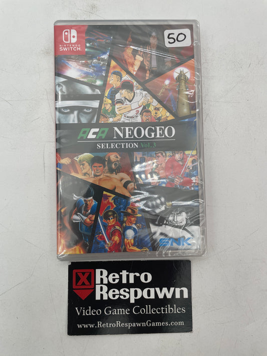 ACA NEOGEO SELECTION VOL. 3 - Asian English Nintendo Switch (Sealed)