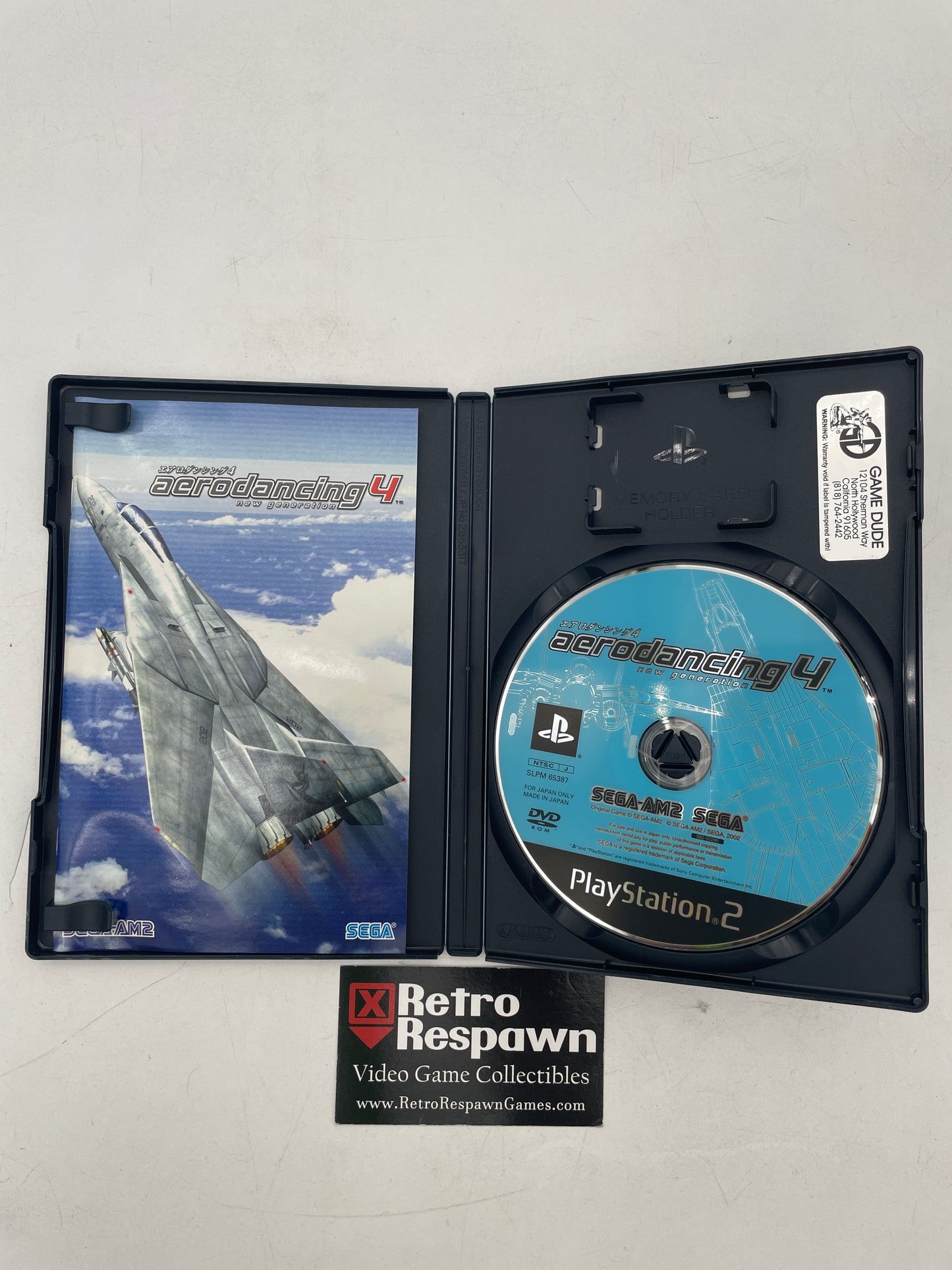 Aero Dancing 4 [Sega the Best 2800] - JP PlayStation 2 (Complete)