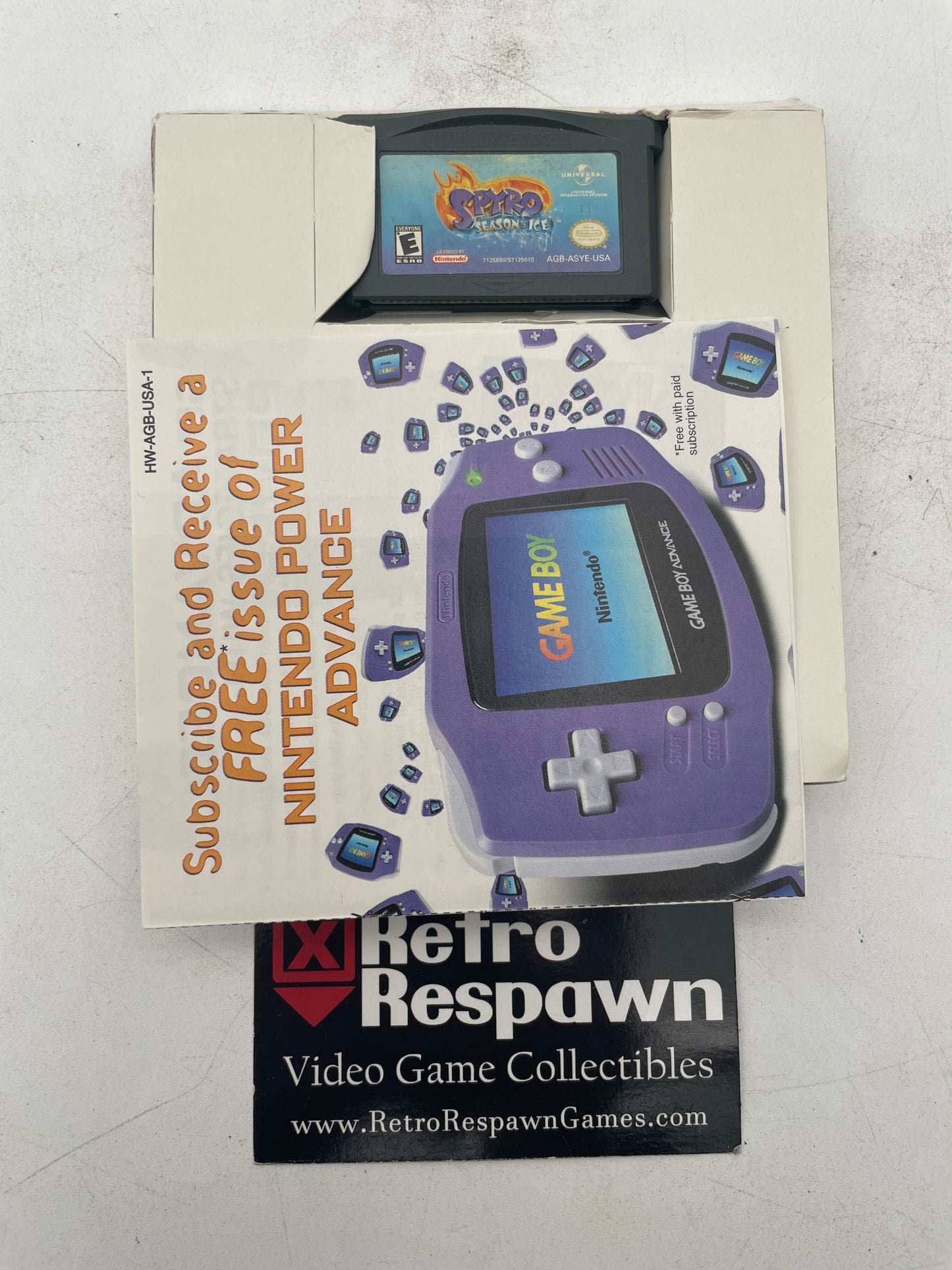 Spyro Season of Ice - GameBoy Advance (Complete)