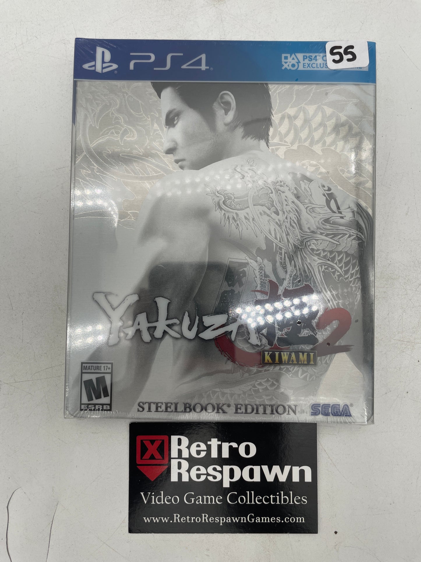 Yakuza Kiwami 2 [Steelbook Edition] - Playstation 4 (Sealed)