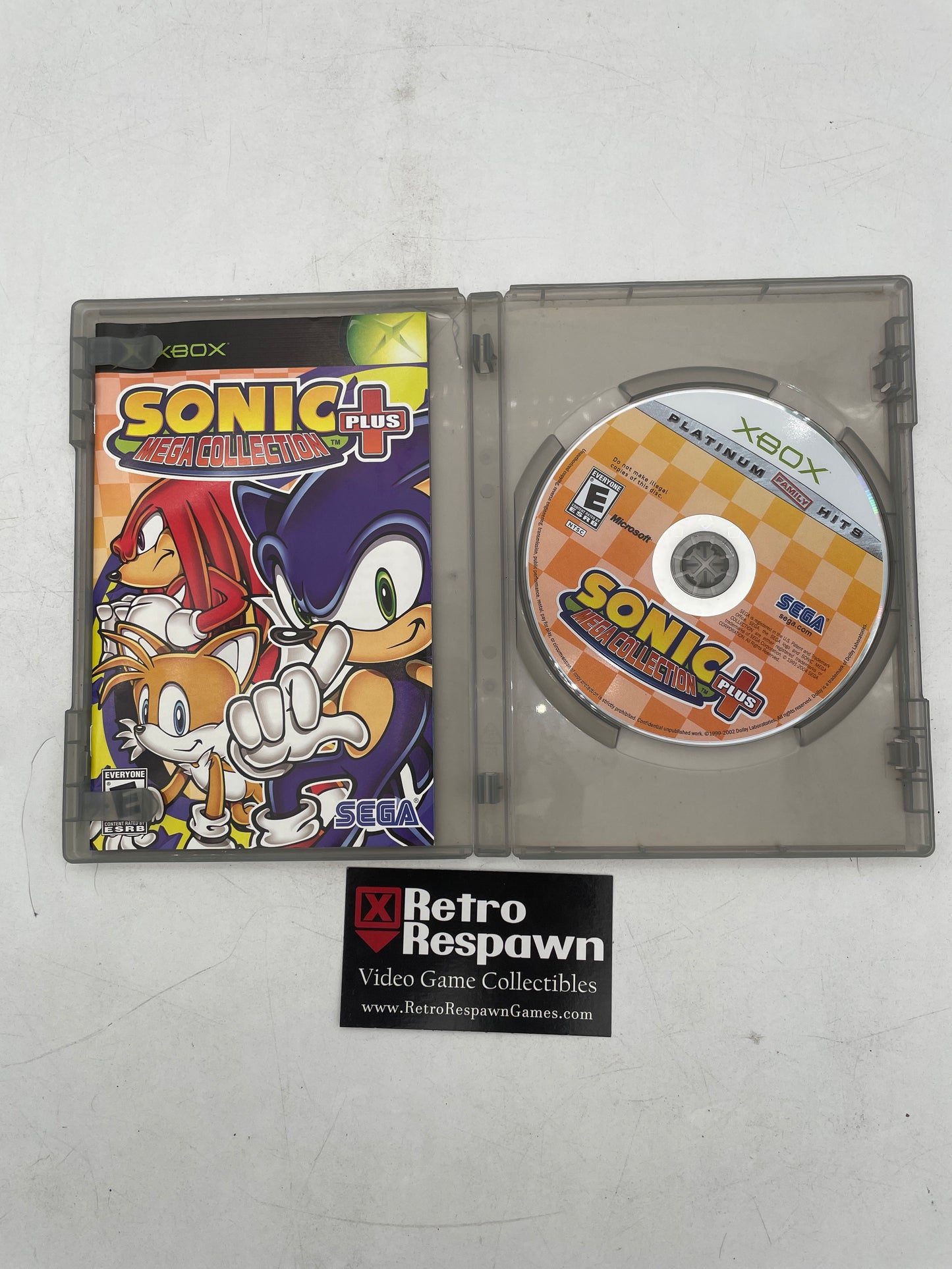 Sonic Mega Collection Plus [Platinum Family Hits] - Xbox (Complete)