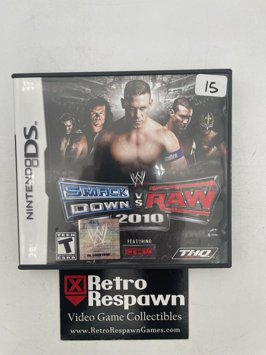 WWE Smackdown vs. Raw 2010 - Nintendo DS (Complete)