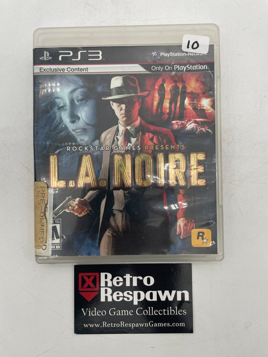 L.A. Noire - Playstation 3 (Complete)