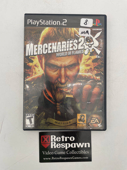 Mercenaries 2 World in Flames - Playstation 2 (Missing Manual)
