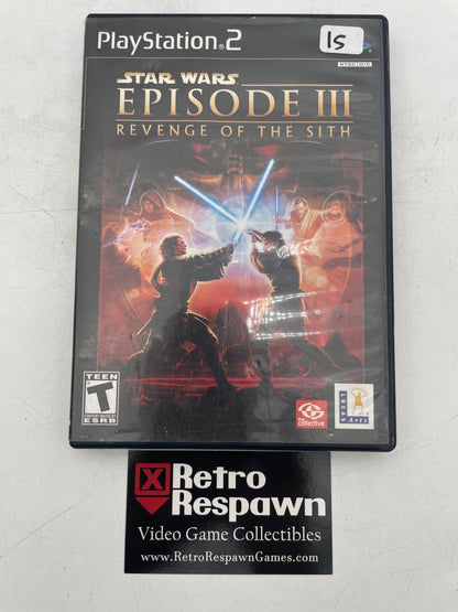 Star Wars Episode III Revenge of the Sith - Playstation 2 (Complete)