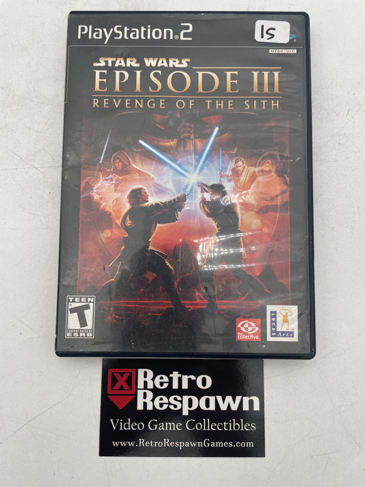 Star Wars Episode III Revenge of the Sith - Playstation 2 (Complete)