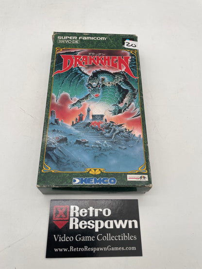 Drakkhen - Super Famicom (Complete)