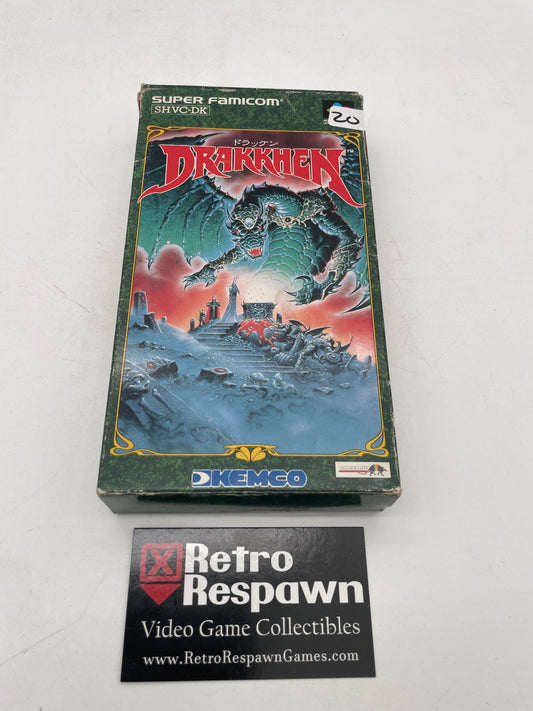 Drakkhen - Super Famicom (Complete)