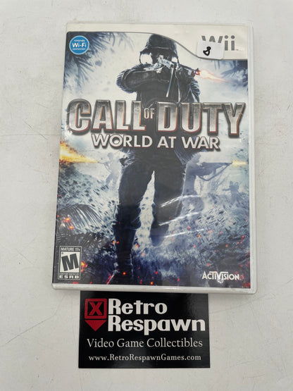 Call of Duty World at War - Wii (Complete)