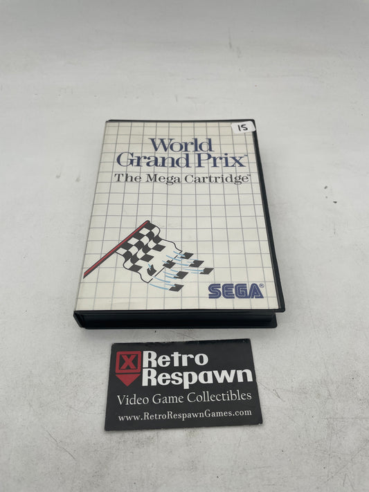 World Grand Prix - Jeu Master System (PAL) - Complet - 100 World Grand Prix - Jeu Master System (PAL) - Complet - 100
