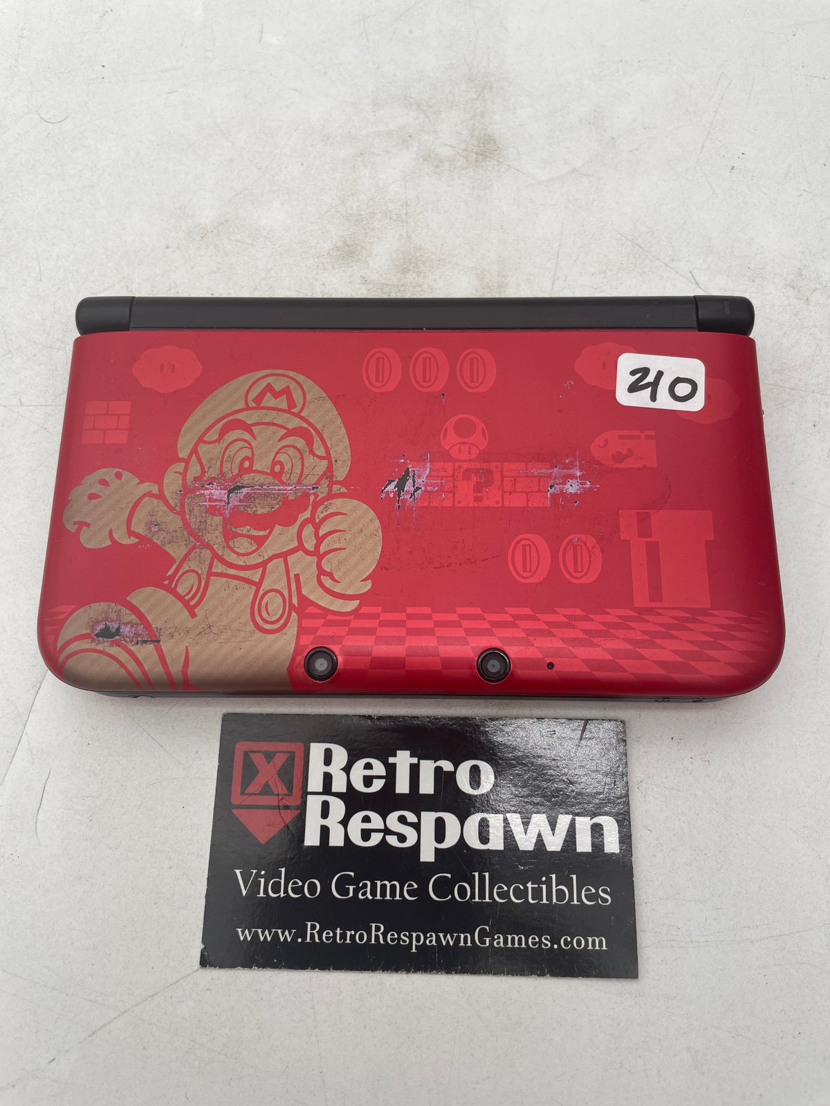 [Ugly] Nintendo 3DS XL Super Mario Bros 2 Limited Edition - Nintendo 3DS (Console+Charger)