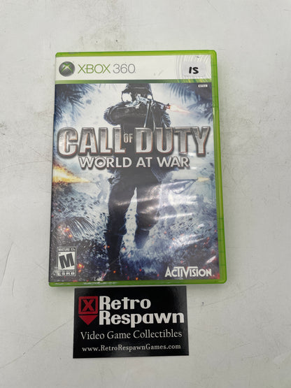 Call of Duty World at War - Xbox 360 (Complete)