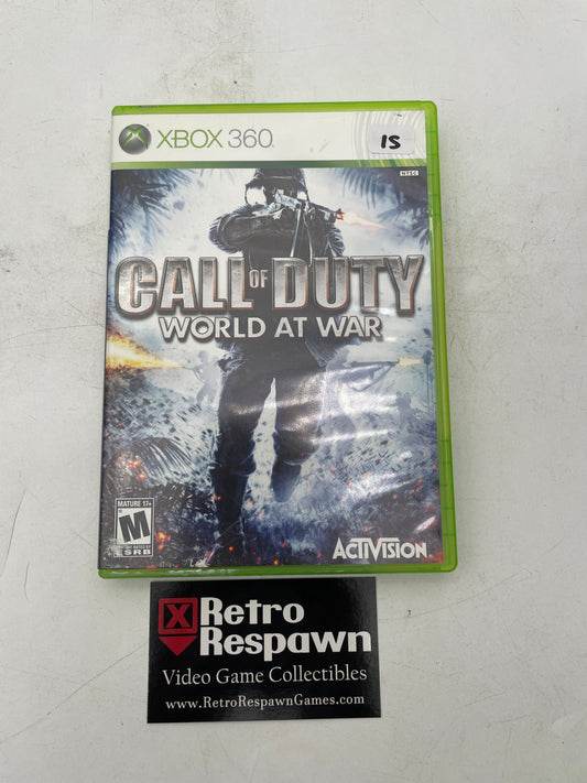 Call of Duty World at War - Xbox 360 (Complete)