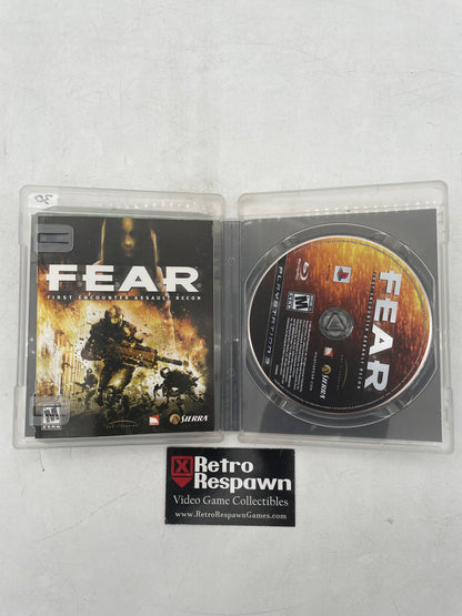 F.E.A.R. - Playstation 3 (Complete)