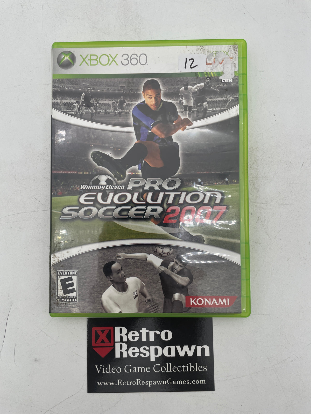 Winning Eleven Pro Evolution Soccer 2007 - Xbox 360 (Complete)