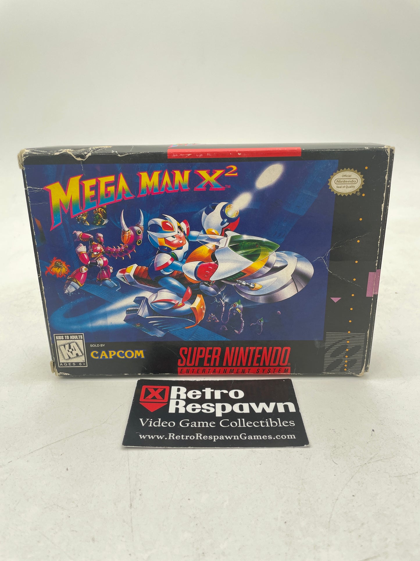 Mega Man X2 - Super Nintendo (Missing Manual)