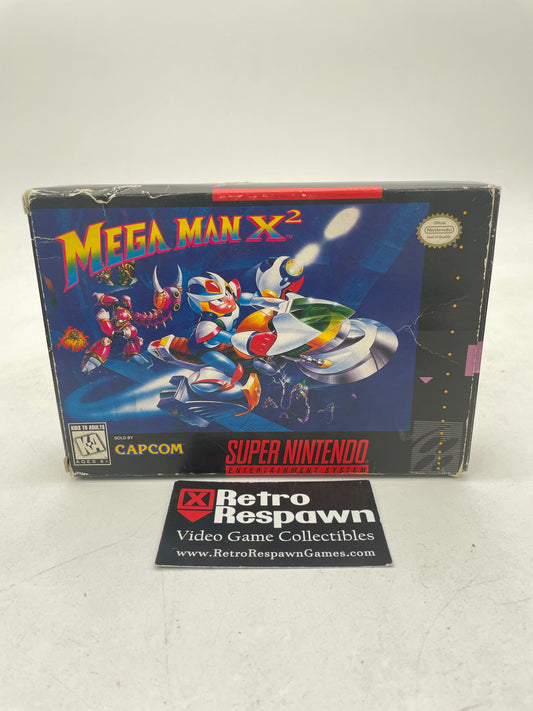 Mega Man X2 - Super Nintendo (Missing Manual)
