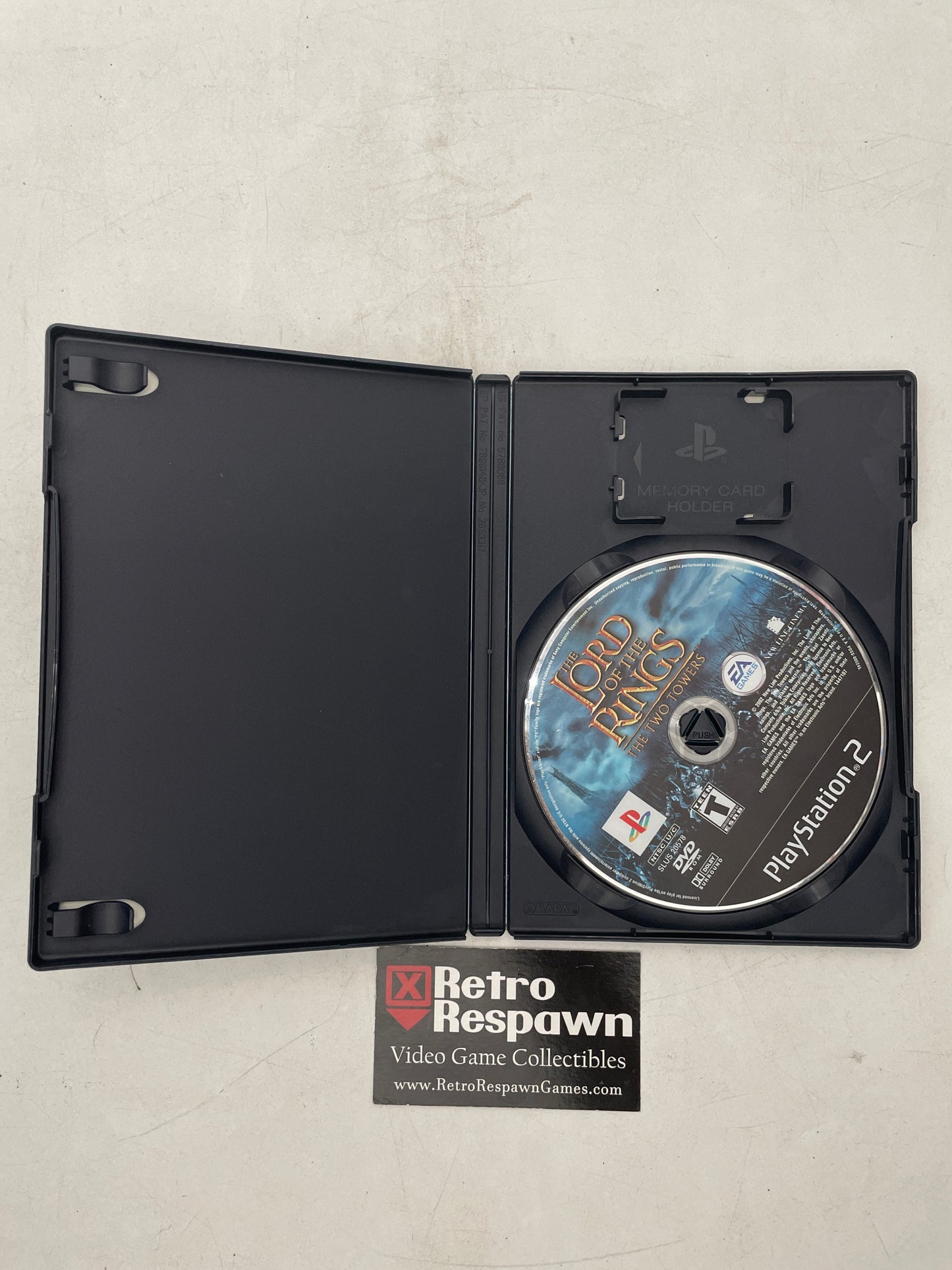 Lord of the Rings Two Towers - Playstation 2 (Missing Manual)
