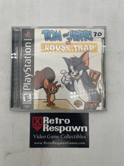 Tom and Jerry In House Trap - Playstation (Complete)