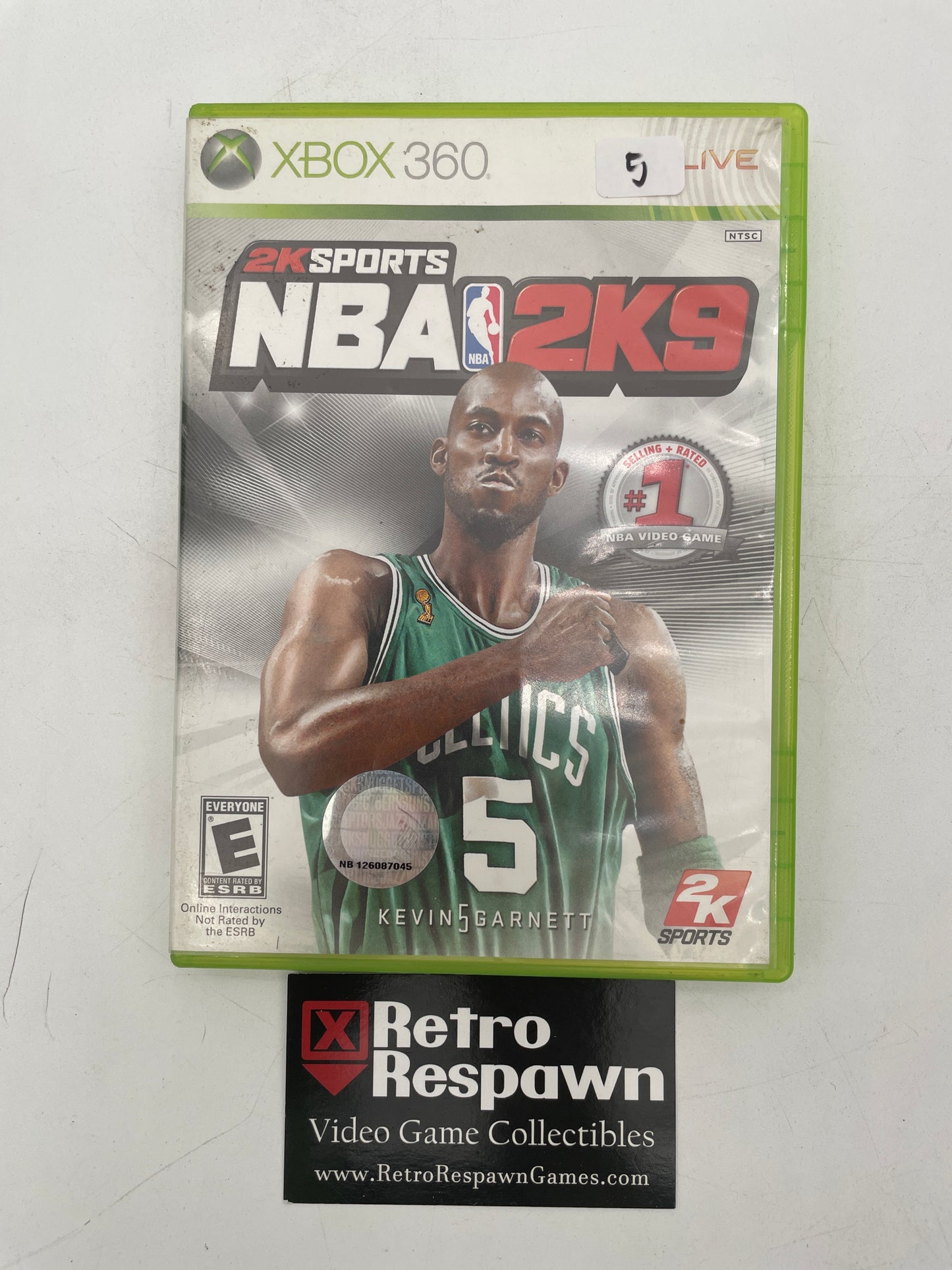 NBA 2K9 - Xbox 360 (Complete)