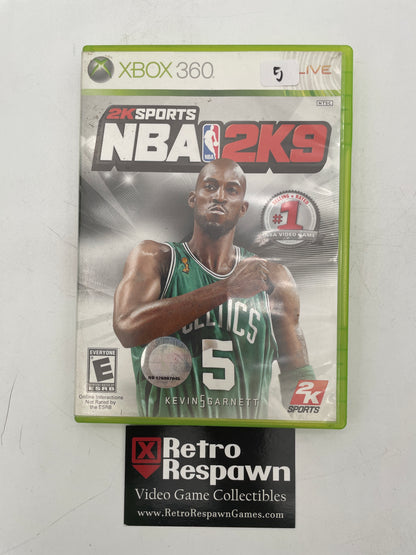 NBA 2K9 - Xbox 360 (Complete)