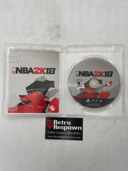 NBA 2K18 - Playstation 3 (Complete)