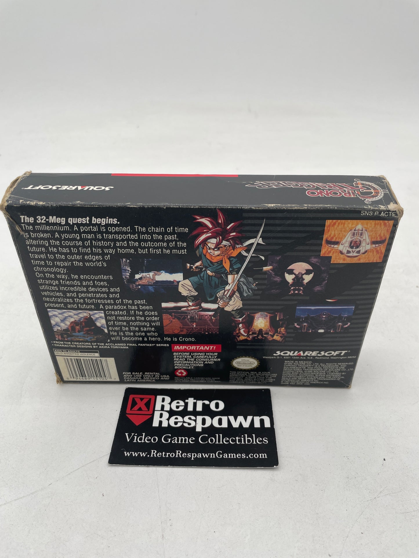 Chrono Trigger - Super Nintendo (Complete/No Tabs)