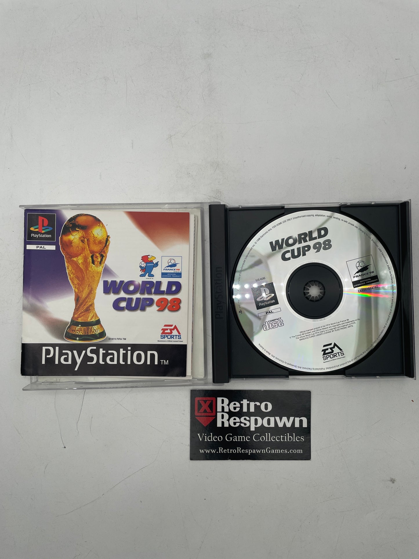 World Cup 98 - PAL Playstation (Complete)