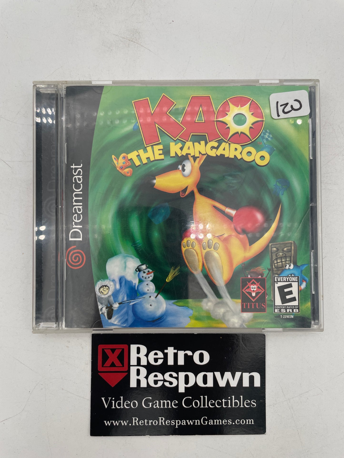 Kao the Kangaroo - Sega Dreamcast (Complete)