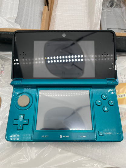 Modded Nintendo 3DS Aqua Blue - Nintendo 3DS (Complete)