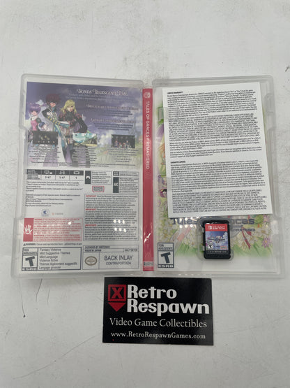 Tales of Graces F Remastered - Nintendo Switch (Complete)
