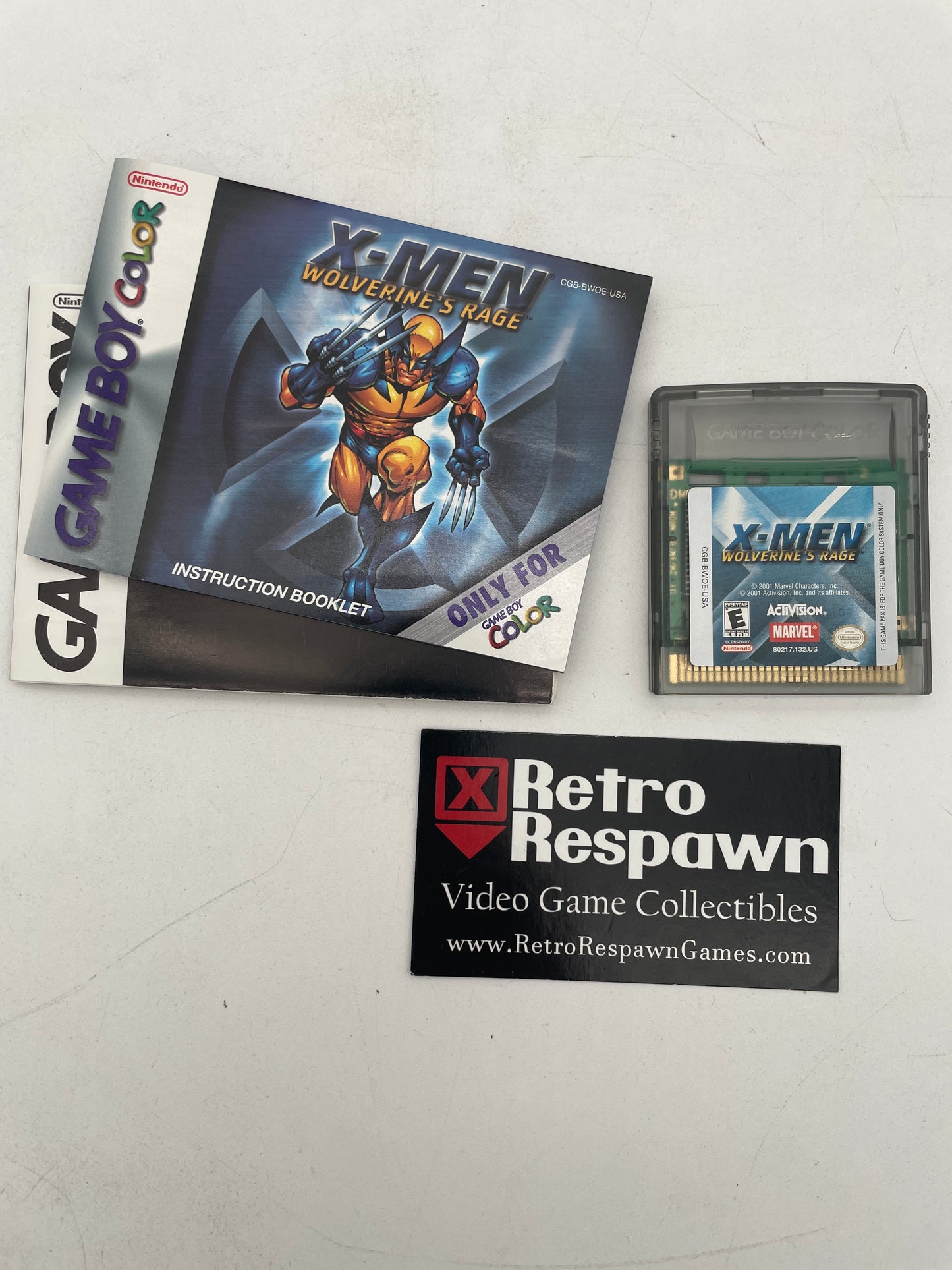 X-men Wolverines Rage - GameBoy Color (Complete)