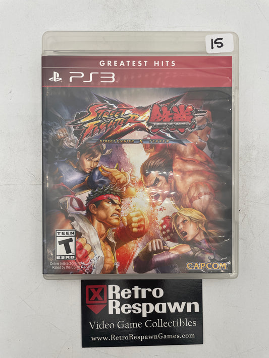 Street Fighter X Tekken [Greatest Hits] - Playstation 3 (Complete)