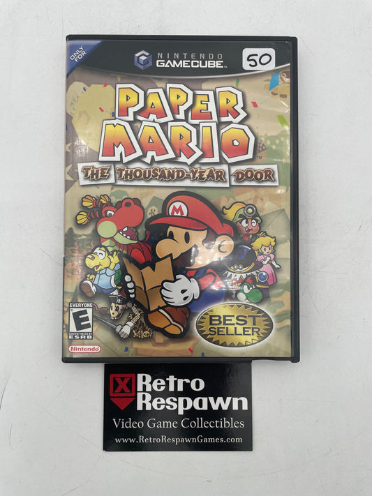 Paper Mario Thousand Year Door [Best Seller] - Gamecube (Complete)