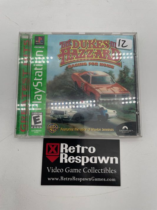 Dukes of Hazzard Racing for Home [Greatest Hits] - Playstation (Complete)