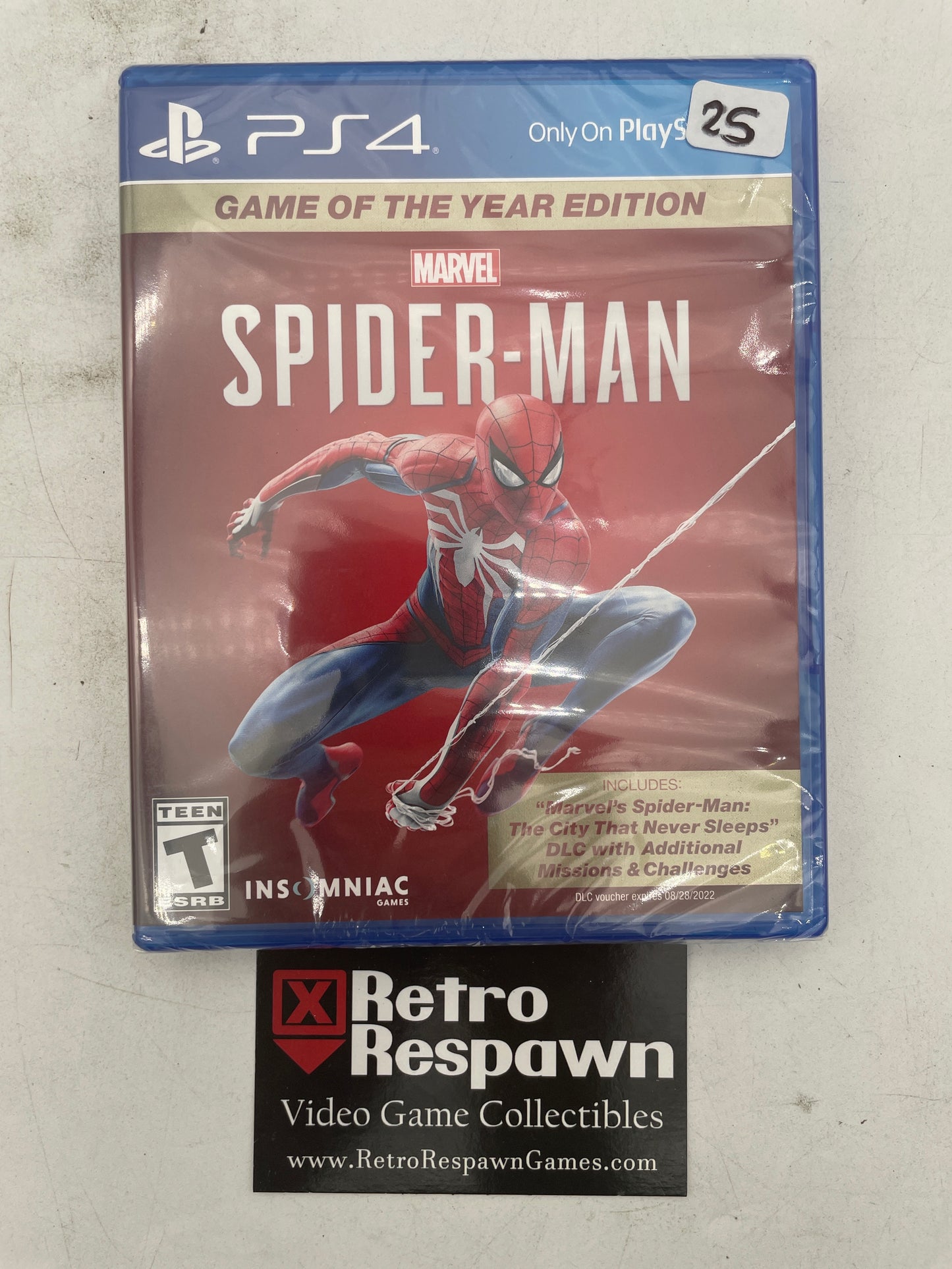 Marvel Spiderman [Game of the Year] - Playstation 4 (Sealed)