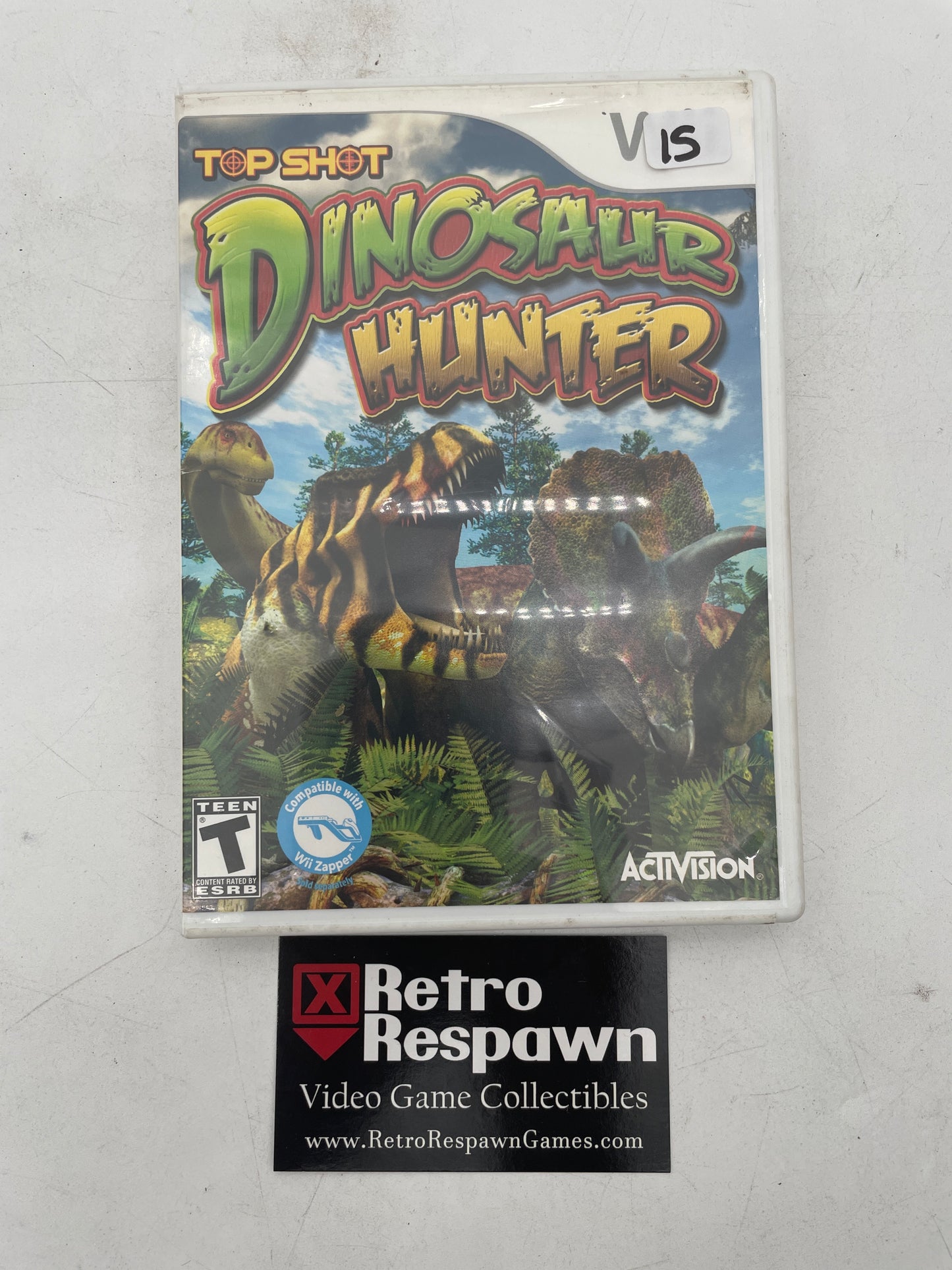 Top Shot: Dinosaur Hunter - Wii (Complete)