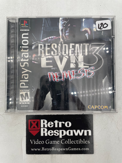 Resident Evil 3 Nemesis - Playstation (Complete)