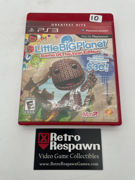 LittleBigPlanet [Game of the Year] Greatest Hits - Playstation 3 (Complete)