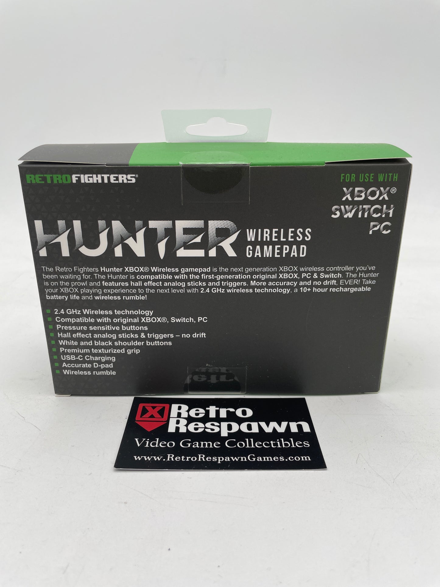 Retro Fighters Hunter Controller [Wireless Gamepad] - Xbox/Switch/Pc (Sealed)