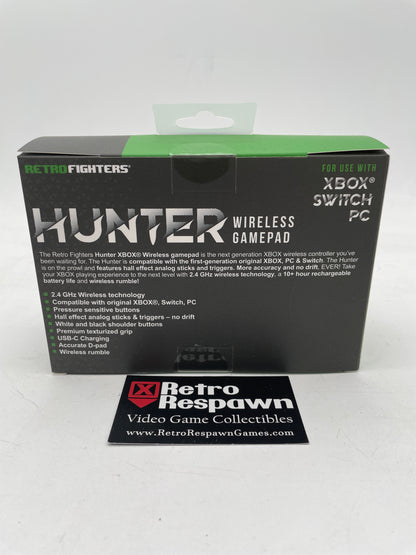 Retro Fighters Hunter Controller [Wireless Gamepad] - Xbox/Switch/Pc (Sealed)