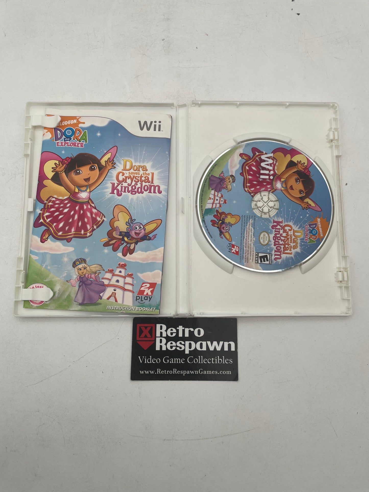 Dora the Explorer: Dora Saves the Crystal Kingdom - Wii (Complete)